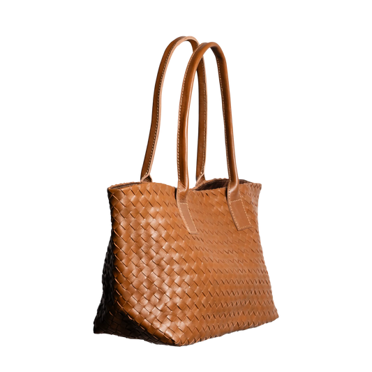 NINGSIH - Axelbandsväska, cognac